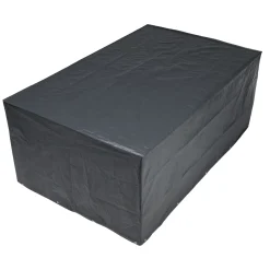 Nature tuinmeubelhoes voor rechthoekige tafels PE 100 g/m² antraciet 225x143x90cm