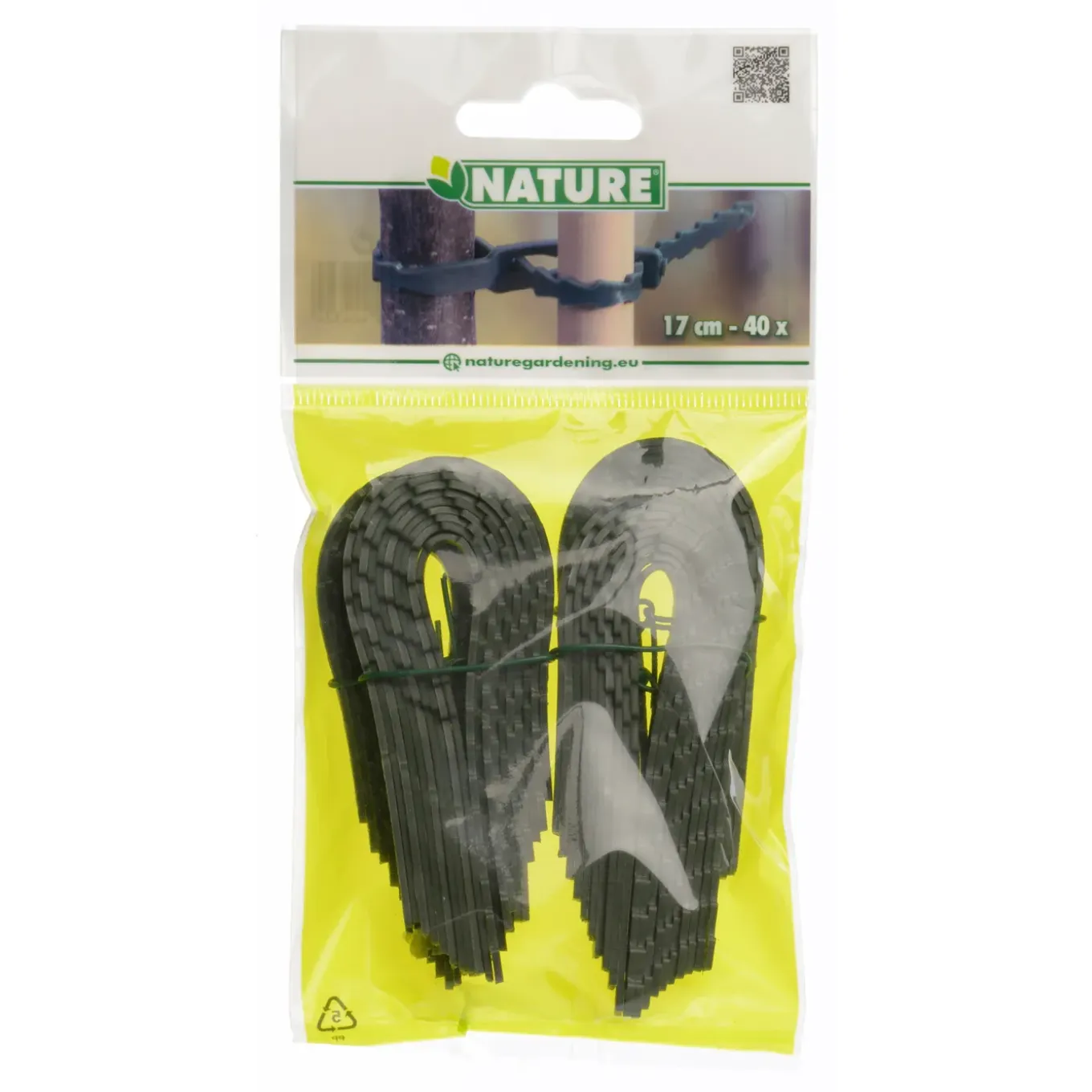 Nature universeel bindband met rattenstaansluiting 35cm 12 stuks