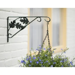 Nature wandhaak decoratief groen 35x20cm