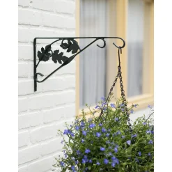 Nature wandhaak decoratief groen 35x20cm