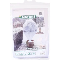 Nature Winterhoes - Natuur - Diameter 48 Cm - Hoogte 75 Cm - Wit - 30 G/m²