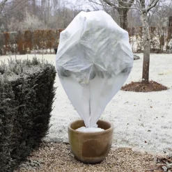 Nature Winterhoes - Natuur - Diameter 48 Cm - Hoogte 75 Cm - Wit - 30 G/m²