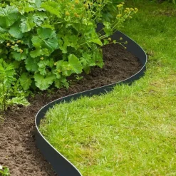 Nature Zwarte Pe Tuinrand - Natuur - Tuinrand - 7,5cm X 10m - Dikte 3mm
