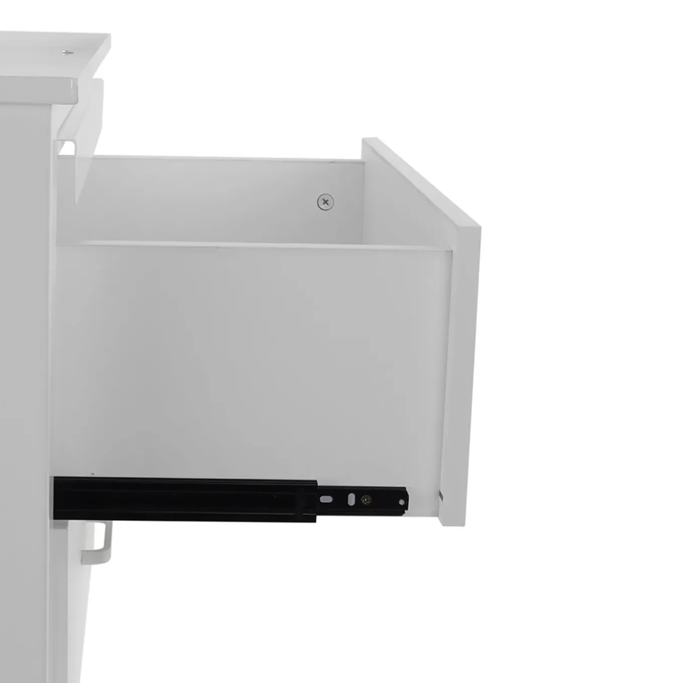 Nedco - Wasmachine-/droger Verhoger Met Twee Houten Laden En Schuiflade