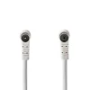 Nedis coaxkabel Fresh Green Box IEC (Coax) mannelijk - IEC (Coax) vrouwelijk 10m wit