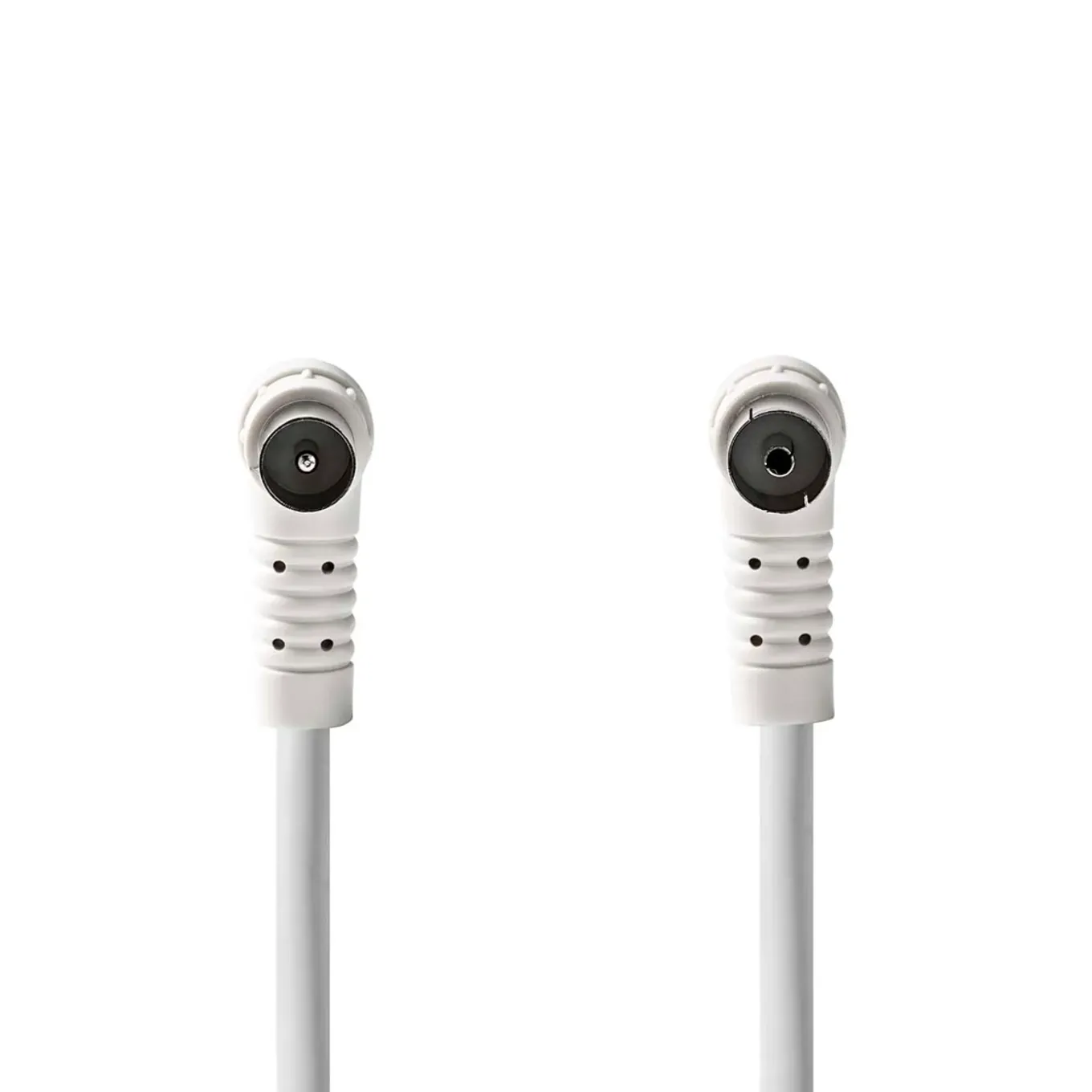 Nedis coaxkabel Fresh Green Box IEC (Coax) mannelijk - IEC (Coax) vrouwelijk 10m wit