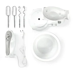 Nedis Handmixer | KAHM110CWT | Wit
