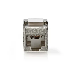 Nedis module Keystone Fresh Green Box CAT6 - RJ45 vrouwelijk grijs