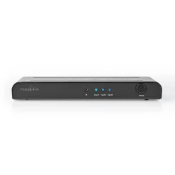 Nedis netwerkschakelaar HDMI Stijlvolle Titanium Box 3 poorten