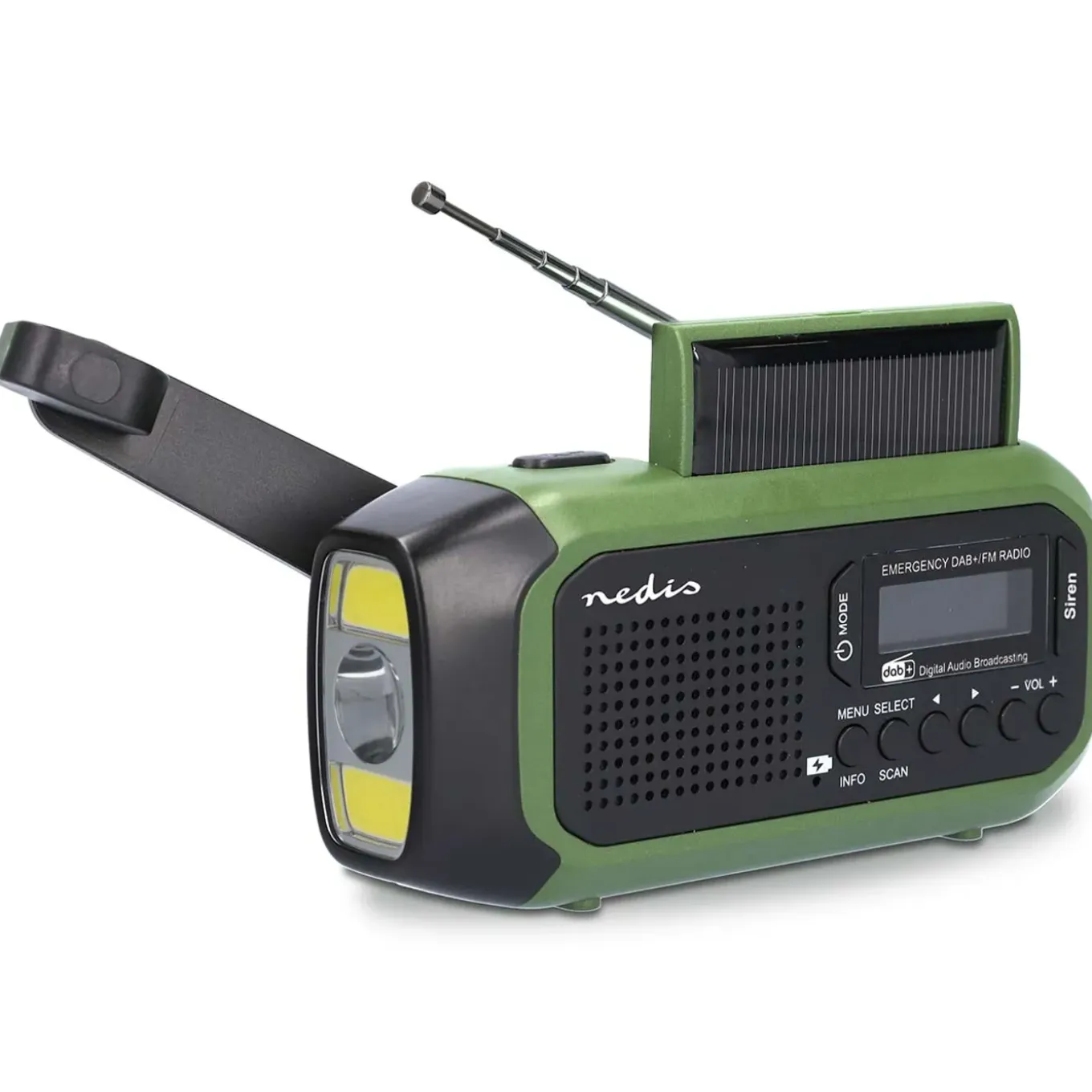 Nedis - Noodradio - Rddbcr2000gn - Zwart