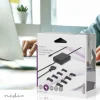 Nedis Notebook-adapter - USB-C naar 8x DC-voedingsadapters - 1,5m- Zwart