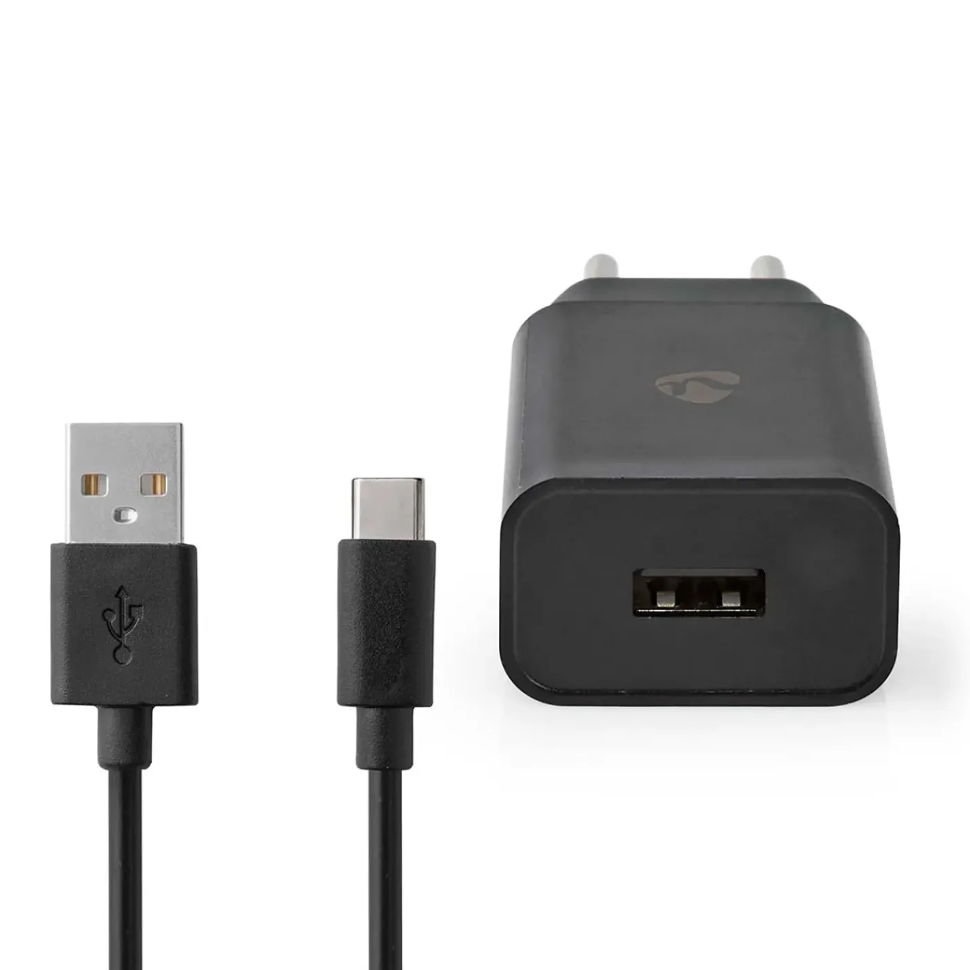 Nedis Oplader - USB-A naar USB-C - 1m - Zwart