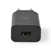 Nedis Oplader - 1x USB-A Uitgang - 12W - Zwart
