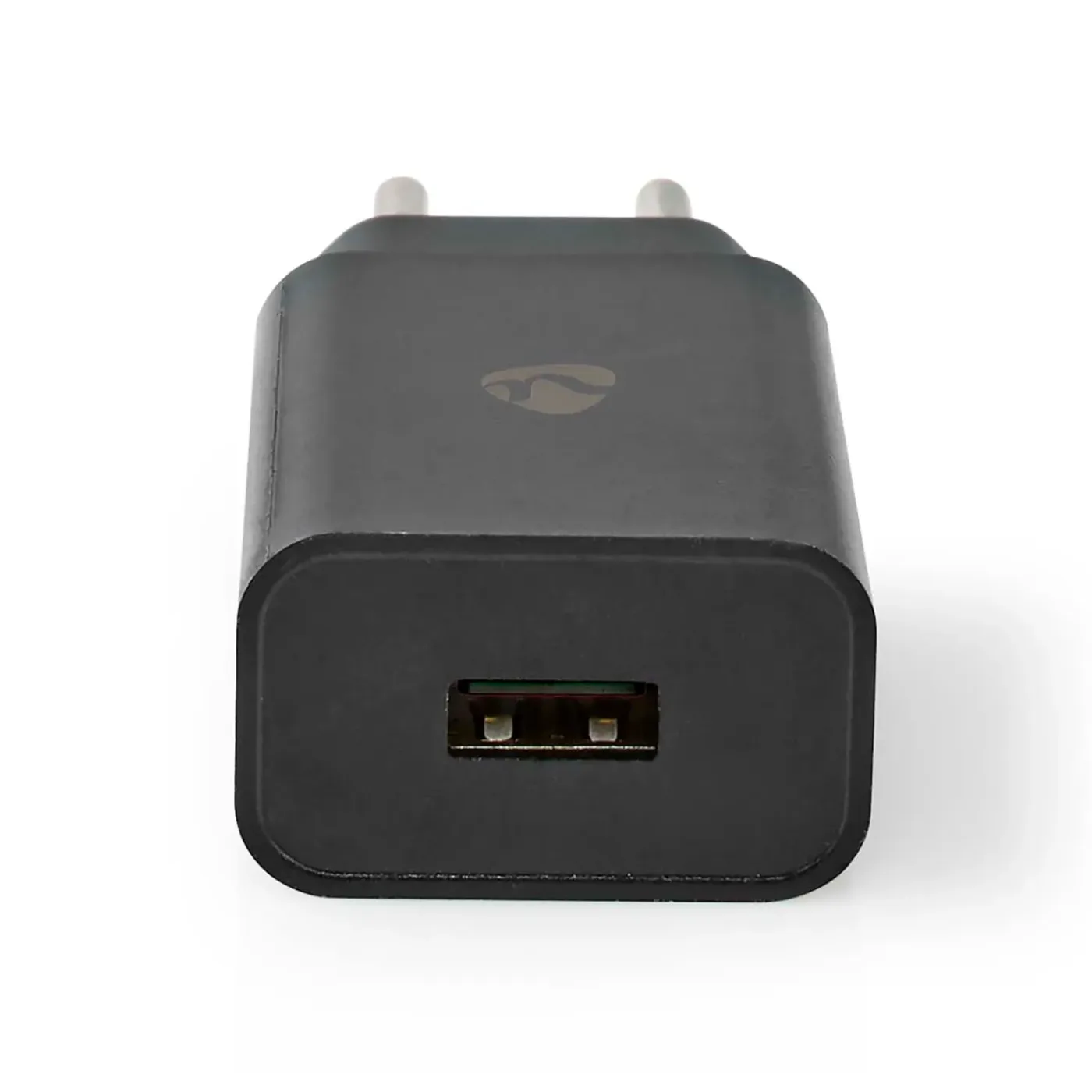 Nedis Oplader - 1x USB-A Uitgang - 12W - Zwart