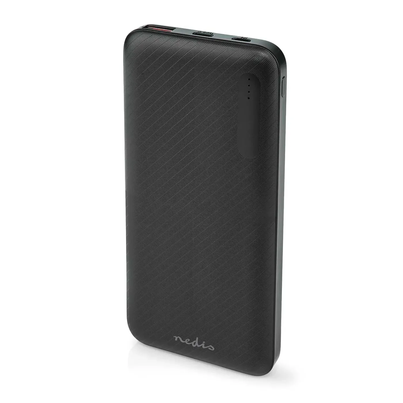 Nedis powerbank Fresh Green Charge 1000 mAh - 1,5 / 2 / 3 A zwart