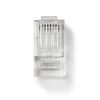 Nedis RJ45-connector Fresh Green Box mannelijk - Stevig UTP CAT6 transparant