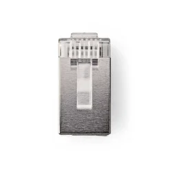 Nedis RJ45-connector Fresh Green Box mannelijk - Stranded STP CAT7 transparant