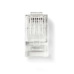 Nedis RJ45-connector Fresh Green Box mannelijk - Stranded UTP CAT6 transparant