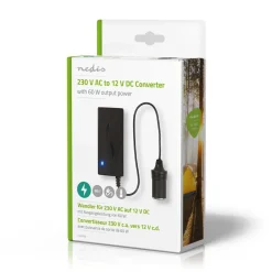 Nedis - Spanningsomvormer | 230 V AC - 12 V DC | 60 W