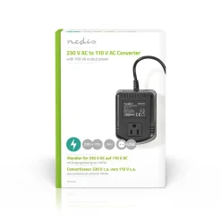 Nedis - Stroomomvormer | 230 V AC - 110V AC | 100 W | Earthed USA-Uitgang