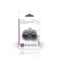 Nedis universele stroomadapter voor auto Fresh Green auto adapter - 120W zwart