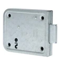 Nemef Cilinderslot Insteekslot Slot Voor Binnendeur 1269/3 - Zwart - 55mm