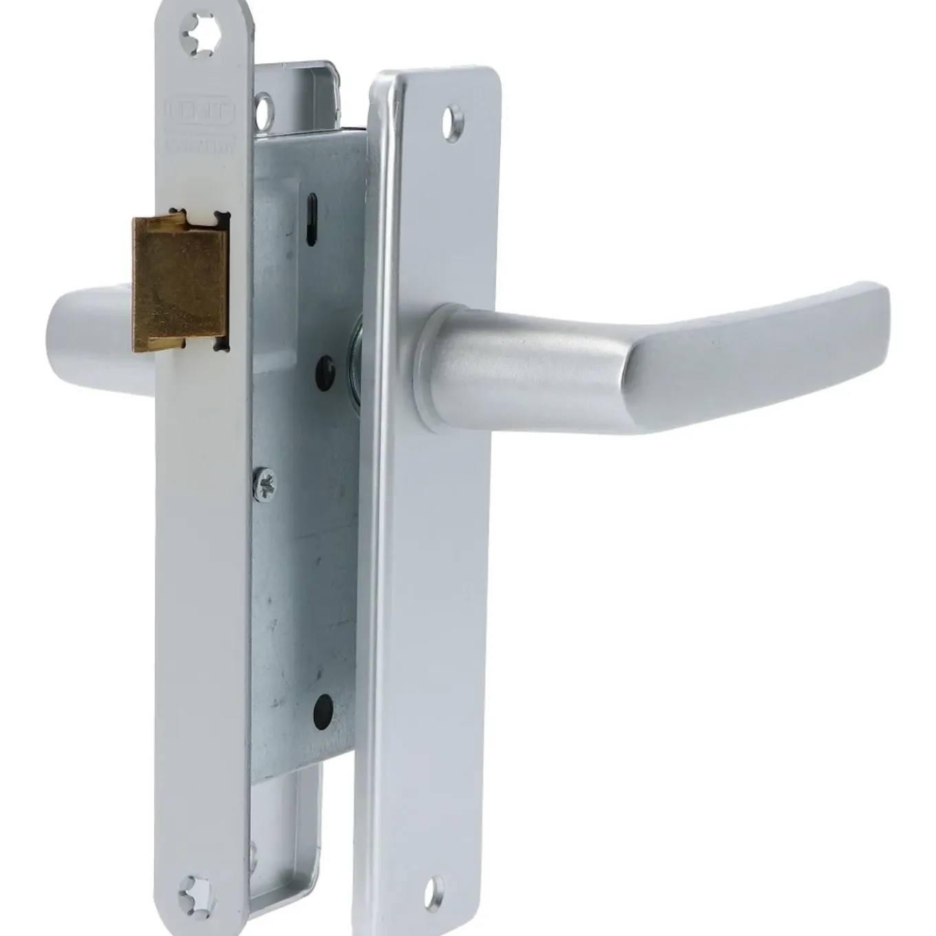 Nemef Cilinderslot Insteekslot Slot Voor Binnendeur 1269/3 - Zwart - 55mm