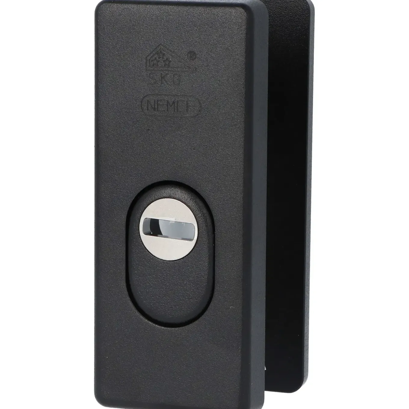 Nemef Cilinderslot Insteekslot Slot Voor Binnendeur 1269/3 - Zwart - 55mm