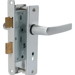 Nemef Cilinderslot Insteekslot Slot Voor Binnendeur 1269/3 - Zwart - 55mm