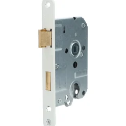 Nemef Cilinderslot Insteekslot Slot Voor Binnendeur 1269/3 - Zwart - 55mm