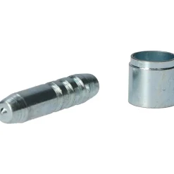 Nemef Cilinderslot Insteekslot Slot Voor Binnendeur 1269/3 - Zwart - 55mm