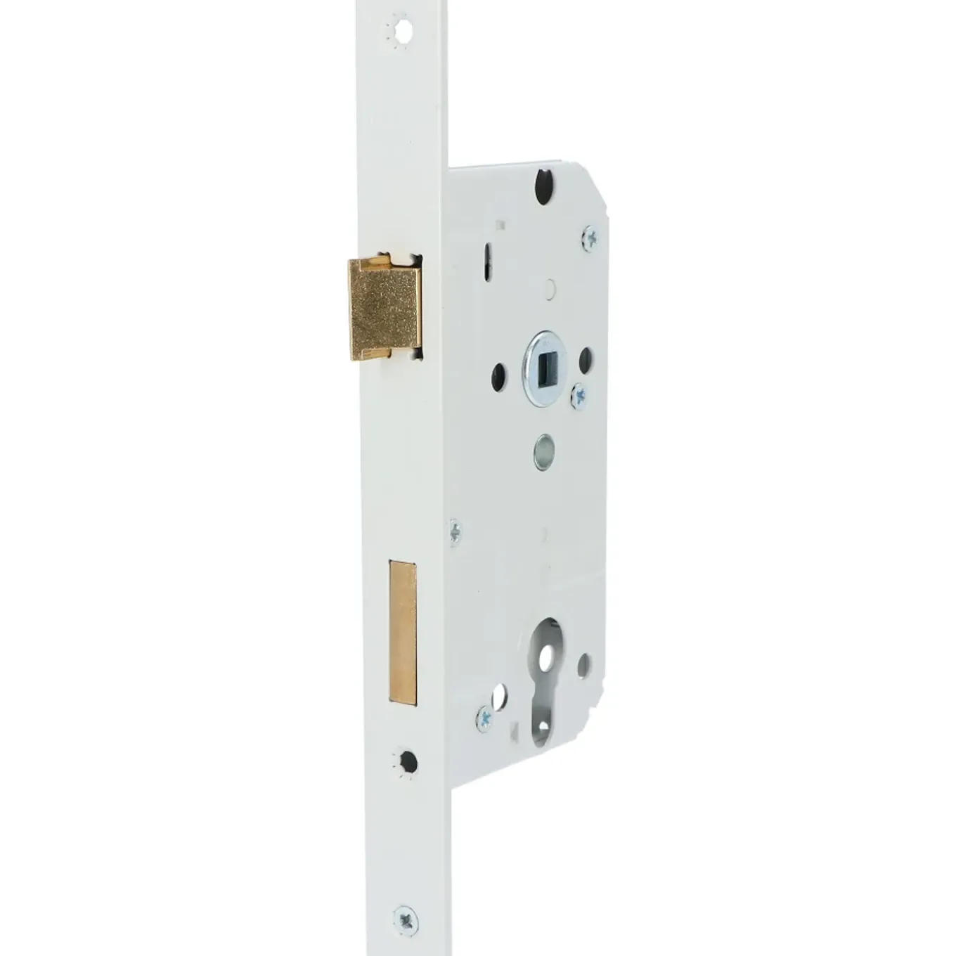 Nemef Cilinderslot Insteekslot Slot Voor Binnendeur 1269/3 - Zwart - 55mm