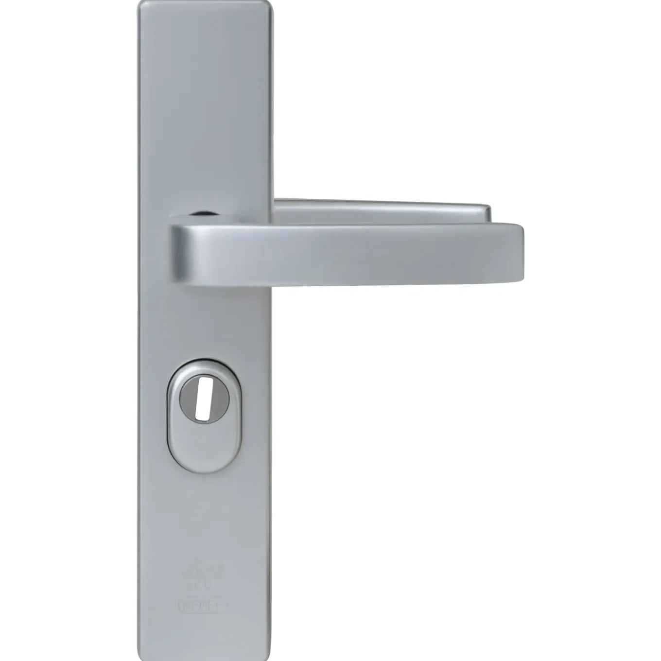 Nemef Veiligheidsbeslag voor Deur 3417-II - Aluminium Zilver - SKG*** Kerntrekbeveiliging - PC55mm