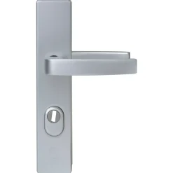 Nemef Veiligheidsbeslag voor Deur 3417-II - Aluminium Zilver - SKG*** Kerntrekbeveiliging - PC72mm