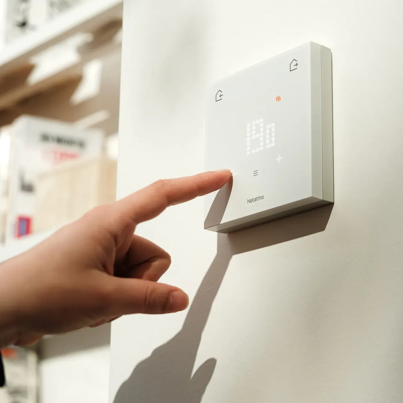 Netatmo - Draadloze Thermostaat Original - Thermo Link Ontvanger - Wifi - Wit