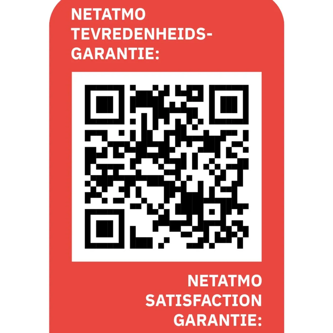 Netatmo Slimme Buitencamera Met Sirene (wit)