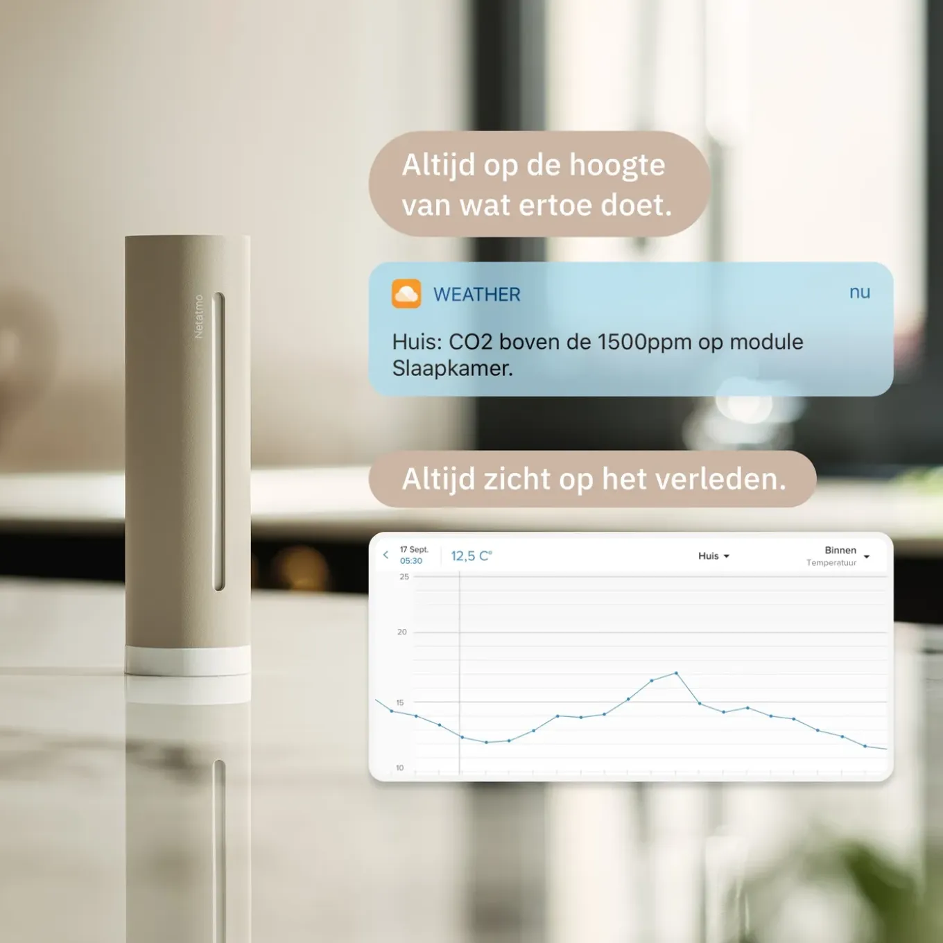 Netatmo Smart Weather Station Original (sand)