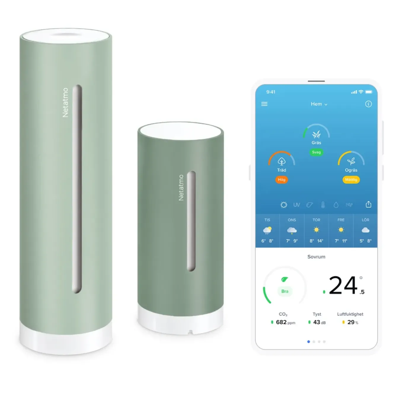 Netatmo Weerstation Original 2e Generatie + Binnenmodule 2e Generatie - Munt
