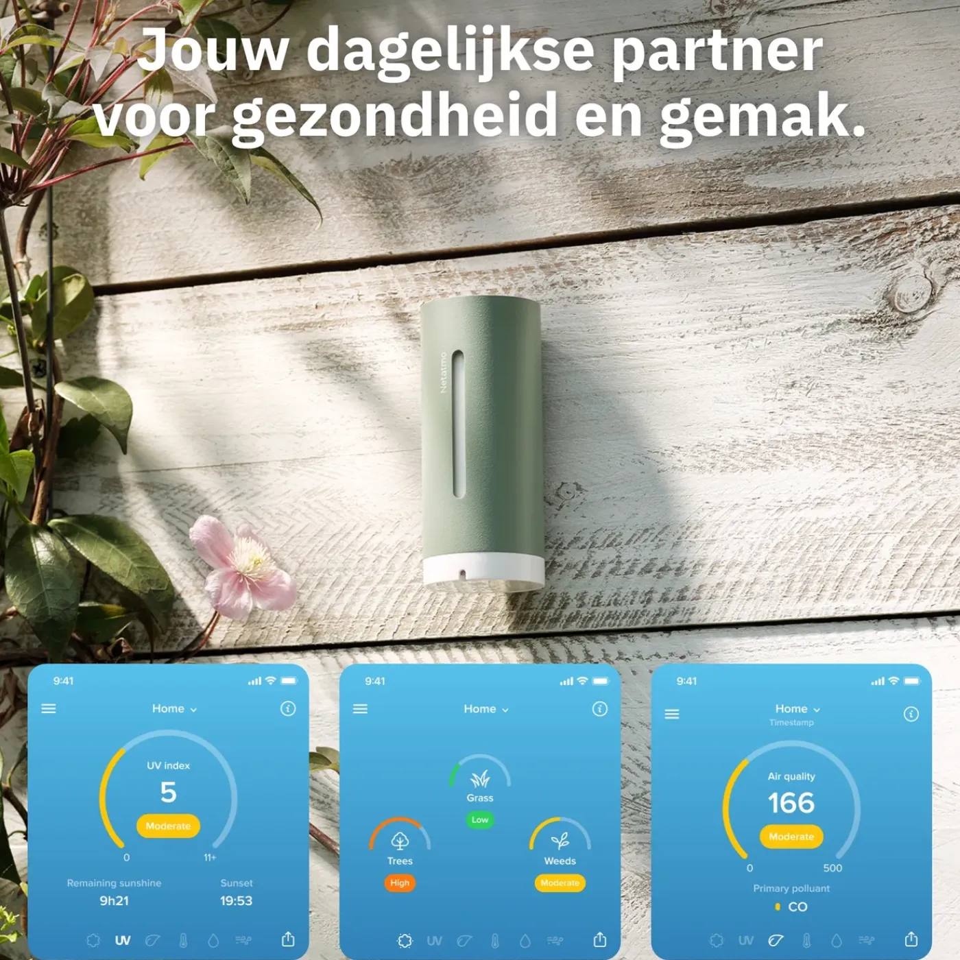 Netatmo Weerstation Original 2e Generatie + Binnenmodule 2e Generatie - Munt