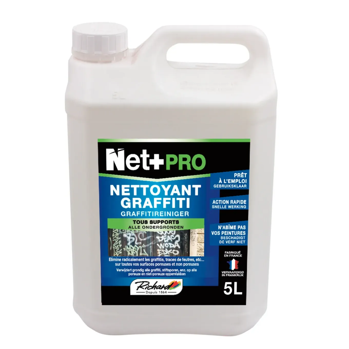 Net+ Pro Graffitireiniger - Richard - 5 L