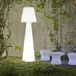 Newgarden vloerlamp Lola wit 200cm