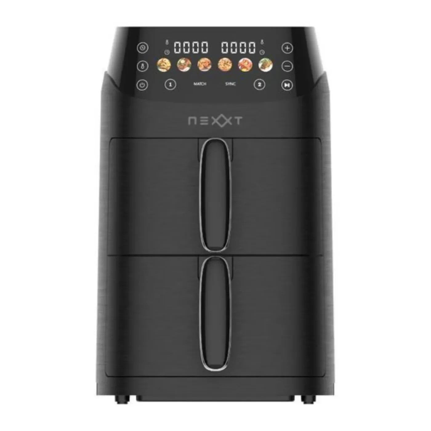 Nexxt Double Stack Airfryer 5,0 Liter Met 2 Manden En Digitaal Display