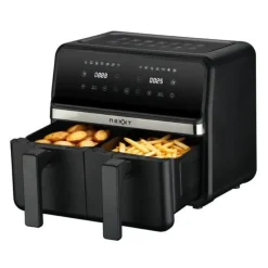 Nexxt Dual Basket Airfryer 8 Liter Met 2 Manden En Touchscreen
