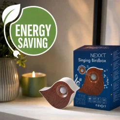 Nexxt Vogelgeluiden Vogel - Met Sensor - Hout