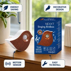 Nexxt Vogelgeluiden Vogel - Met Sensor - Hout