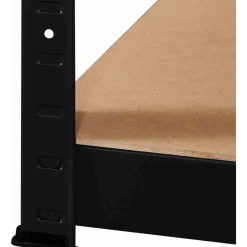 Nordevik Stellingkast - 2 Stuks - 180x90x40cm - Opbergrek - Zwart