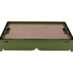 Norländer Opvouwbare Opbergkrat Met Houten Deksel En Koeltas 43,7 X 30,7 X - 25cm - Groen