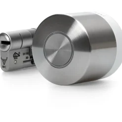 Nuki Smart Lock Ultra Slim Deurslot - Draadloos op Batterij - Zilver