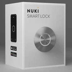 Nuki Smart Lock Ultra Slim Deurslot - Draadloos op Batterij - Zilver