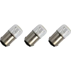 OE Lightning Signaallamp Ba15d - 3w 30v 2500k - T16 - 16x35mm - 100 Mah - Dimbaar - 3 Stuks